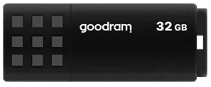 Флеш накопитель USB 32Gb Goodram UME3, Black, USB 3.2 Gen 1 (UME3-0320K0R11) - изображение 3