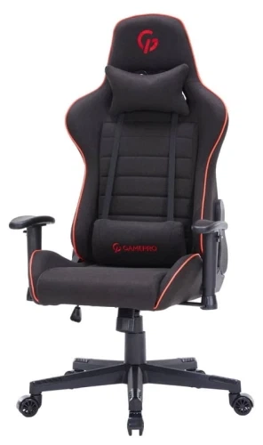 Игровое кресло GamePro Size L Fabric, Black/Red (GC575FB) - изображение 6