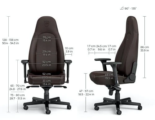 Игровое кресло Noblechairs ICON "Java Edition" (NBL-ICN-PU-JED) - изображение 8