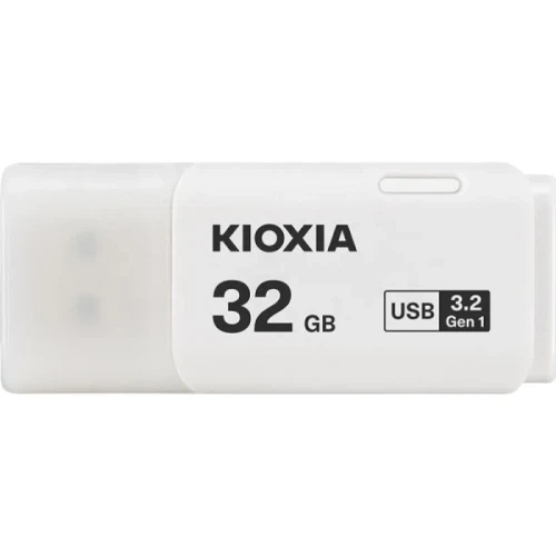 Флеш накопитель USB 32Gb Kioxia TransMemory U301, White, USB 3.2 Gen 1 (LU301W032GG4) - Фото 1 Флеш накопитель USB 32Gb Kioxia TransMemory U301, White, USB 3.2 Gen 1 (LU301W032GG4) - изображение 1