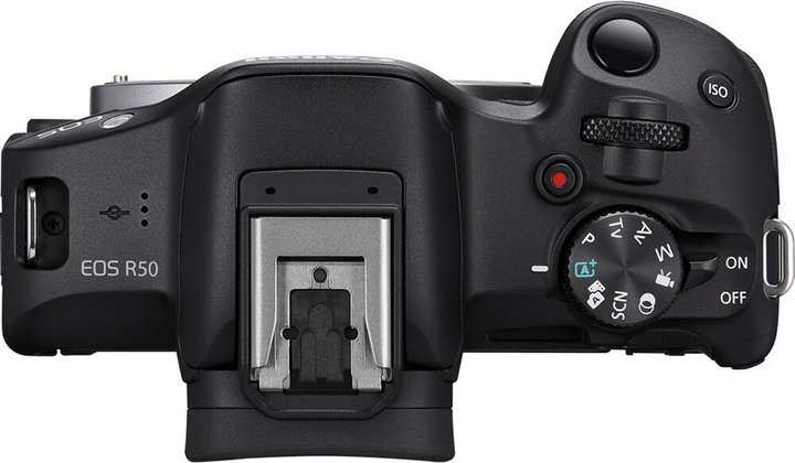 Беззеркальный фотоаппарат Canon EOS R50 + RF-S 18-45 IS STM + RF 75-300 Black (5811C150BA) - изображение 6