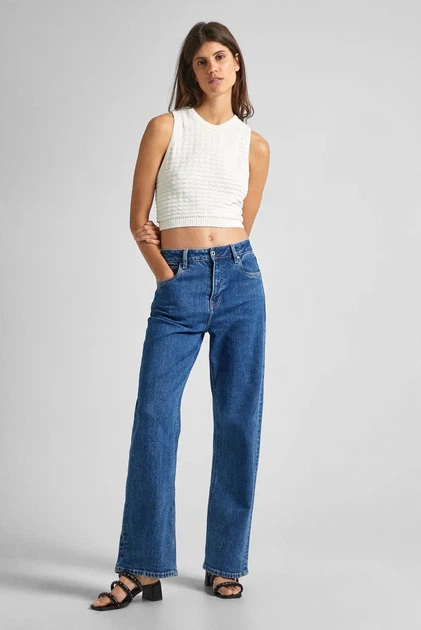 Жіночий білий топ GAIA Pepe Jeans XS PL702133 - Фото 3 Жіночий білий топ GAIA Pepe Jeans XS PL702133 - зображення 3