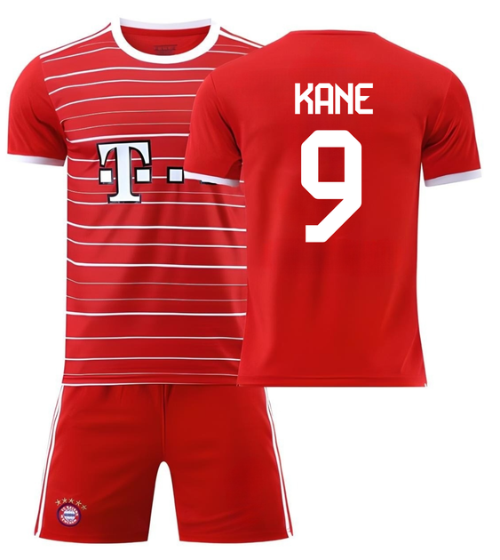 Форма футбольная детская Kane (Кейн) 9 Bavaria Munich (Бавария Мюнхен), сезон 24/25, 20 размер, рост 115-120 см, красная с белым - Фото 1 Форма футбольная детская Kane (Кейн) 9 Bavaria Munich (Бавария Мюнхен), сезон 24/25, 20 размер, рост 115-120 см, красная с белым - изображение 1