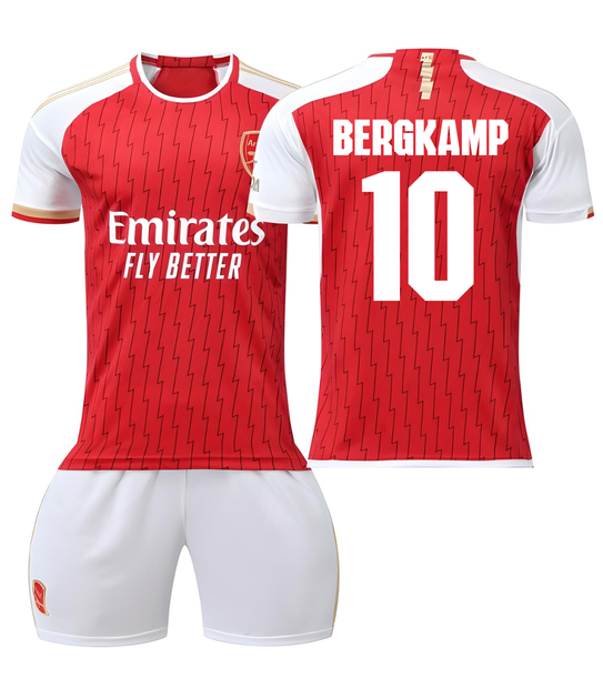 Форма футбольная детская Bergkamp (Бергкамп) 10 Arsenal (Арсенал), сезон 24/25, 22 размер, рост 125-130 см, бело-красная. - Фото 1 Форма футбольная детская Bergkamp (Бергкамп) 10 Arsenal (Арсенал), сезон 24/25, 22 размер, рост 125-130 см, бело-красная. - изображение 1
