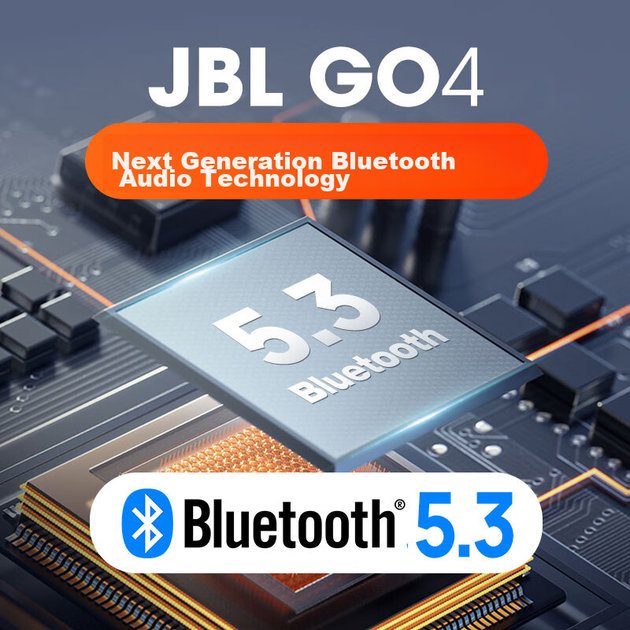 Портативная колонка JBL GO4 4.2W Black - Фото 5 Портативная колонка JBL GO4 4.2W Black - изображение 5