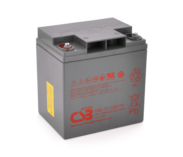 Аккумулятор AGM 12V 28Ah CSB HRL12110WFR (04261) - Фото 1 Аккумулятор AGM 12V 28Ah CSB HRL12110WFR (04261) - изображение 1
