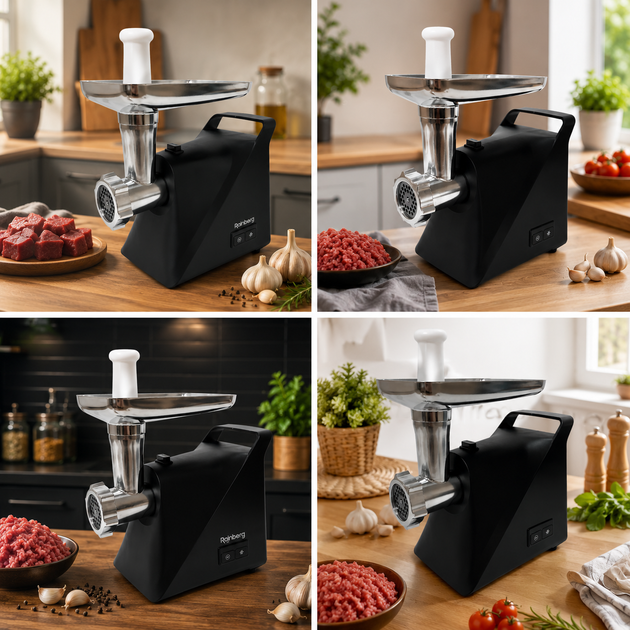 Електром'ясорубка Rainberg 3000W - зображення 2