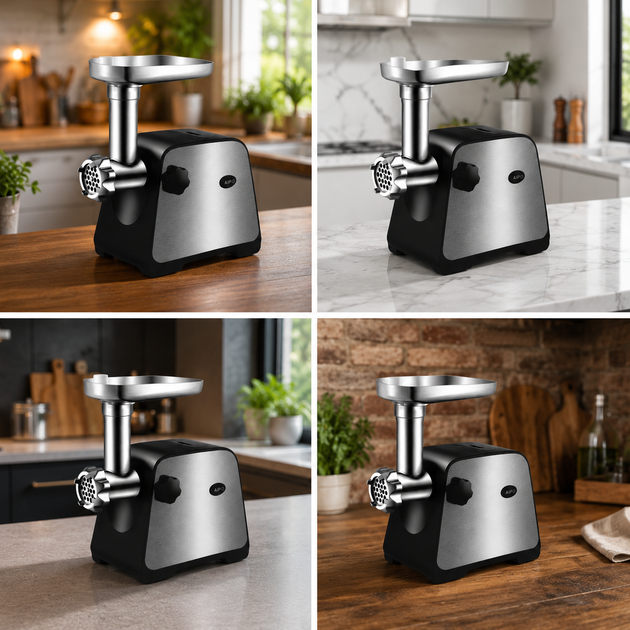 Електрична м'ясорубка Domotec 3в1 4500W - зображення 2