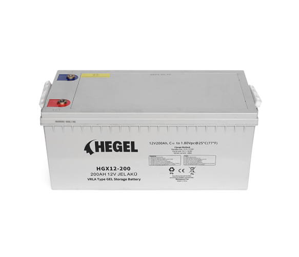 Аккумулятор GEL 12V 200Ah HEGEL 200-12 (37527) - изображение 2