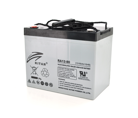 Аккумулятор AGM 12V 80Ah Ritar RA12-80 (13868) - Фото 1 Аккумулятор AGM 12V 80Ah Ritar RA12-80 (13868) - изображение 1