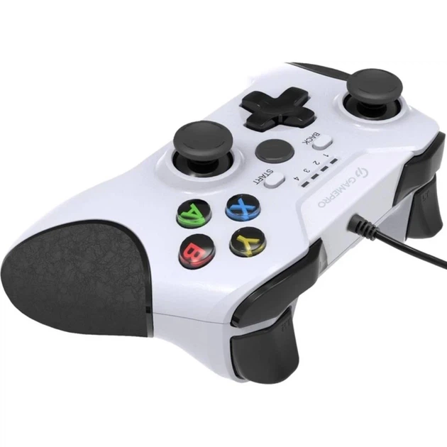 Геймпад GamePro MG450W USB White/Black (MG450W) UA - Фото 2 Геймпад GamePro MG450W USB White/Black (MG450W) UA - изображение 2