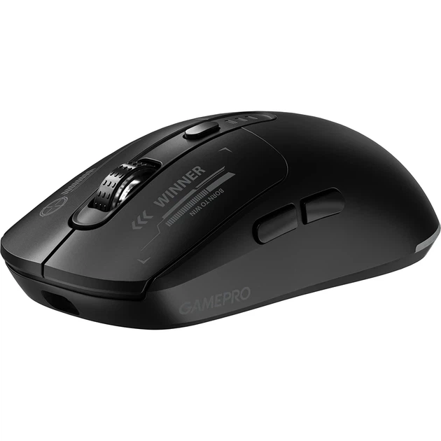 Bluetooth миша GamePro Genesis Winner Wireless/Bluetooth/USB Black (GM079B) UA - Фото 3 Bluetooth миша GamePro Genesis Winner Wireless/Bluetooth/USB Black (GM079B) UA - изображение 3