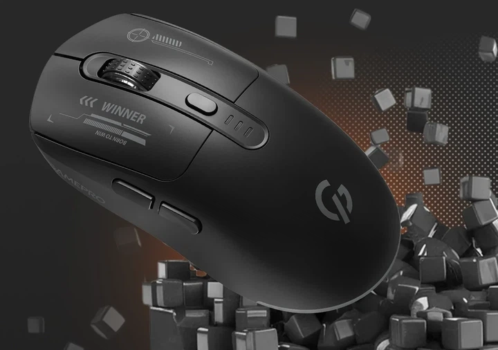 Bluetooth миша GamePro Genesis Winner Wireless/Bluetooth/USB Black (GM079B) UA - Фото 6 Bluetooth миша GamePro Genesis Winner Wireless/Bluetooth/USB Black (GM079B) UA - изображение 6