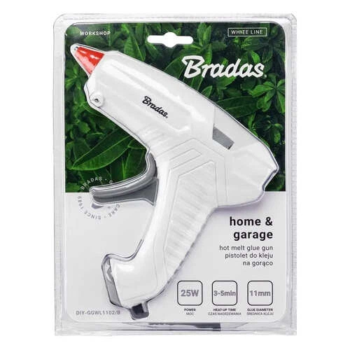 Клеевой пистолет Bradas White Line 25Вт (DIY-GGWL1102/B) - Фото 3 Клеевой пистолет Bradas White Line 25Вт (DIY-GGWL1102/B) - изображение 3