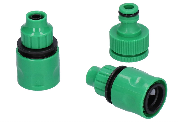 Садовий спіральний шланг 7.5 м Loop Water Hose / Гнучкий складний шланг для поливу з конектором, пластиковий водяний шланг - Фото 5 Садовий спіральний шланг 7.5 м Loop Water Hose / Гнучкий складний шланг для поливу з конектором, пластиковий водяний шланг - зображення 5