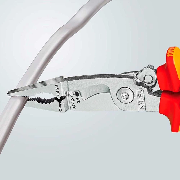 Клещи многофункциональные KNIPEX сталь 200мм диэлектрические (696427) - изображение 7
