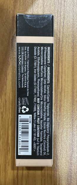 Консилер с полным покрытием Nyx Cosmetics Gotcha Covered Light GCC02 водостойкий - изображение 5