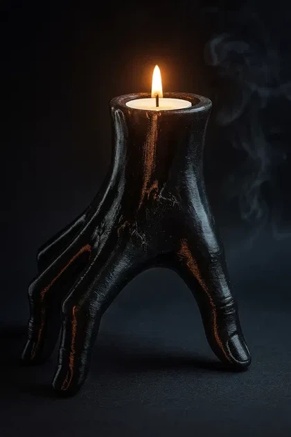Подсвечник Thing рука из Семейки Аддамс для свечи tea light 120х115х115 мм - изображение 4