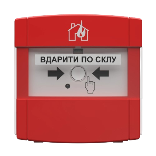 Адреса ручного пожежного сповіщувача Tiras DETECTO MNL110 для тривожної сигналізації Червоний - Фото 1 Адреса ручного пожежного сповіщувача Tiras DETECTO MNL110 для тривожної сигналізації Червоний - зображення 1