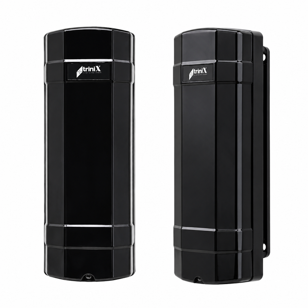 Инфракрасный барьер TRINIX TRX-2B/100M для охранной сигнализации IP66 Black - Фото 1 Инфракрасный барьер TRINIX TRX-2B/100M для охранной сигнализации IP66 Black - изображение 1
