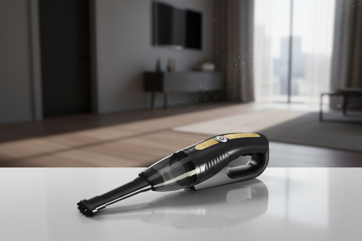 Портативный аккумуляторный пылесос Vacuum Cleaner AA103 беспроводной ручной 2000 мАч для авто и дома - изображение 2