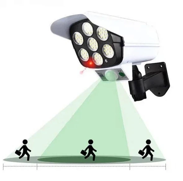 Уличный фонарь-камера Solar Light с датчиком движения и пультом ДУ на солнечной батарее (MX-00007264) - Фото 3 Уличный фонарь-камера Solar Light с датчиком движения и пультом ДУ на солнечной батарее (MX-00007264) - изображение 3