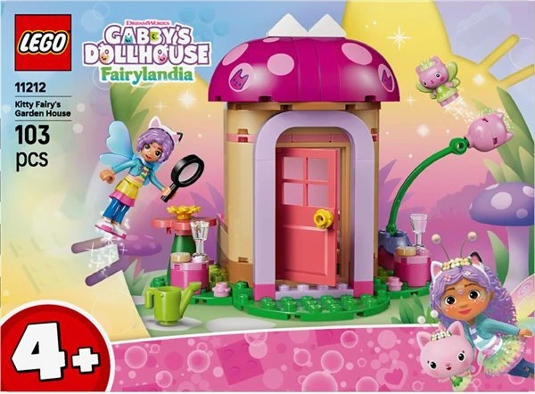 Конструктор LEGO Gabby's Dollhouse Садовий будиночок Котофеї 103 деталі (11212) - Фото 1 Конструктор LEGO Gabby's Dollhouse Садовий будиночок Котофеї 103 деталі (11212) - зображення 1
