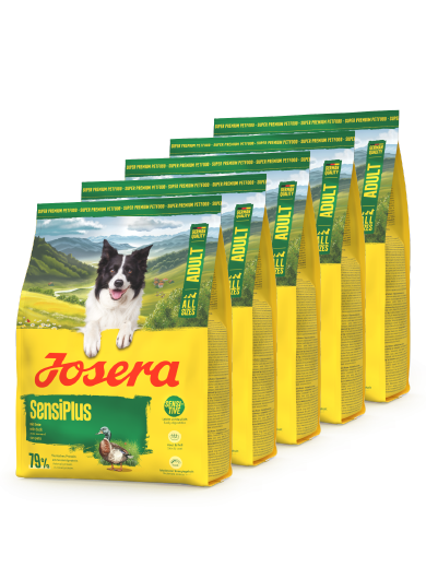 Сухий корм Josera SensiPlus М’яке живлення для чутливих собак 0,9 кг*5 (4,5 кг) (85965) - Фото 1 Сухий корм Josera SensiPlus М’яке живлення для чутливих собак 0,9 кг*5 (4,5 кг) (85965) - зображення 1
