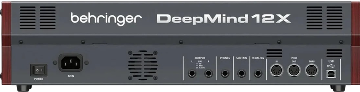 Синтезатор Behringer DEEPMIND 12XD - Фото 3 Синтезатор Behringer DEEPMIND 12XD - зображення 3