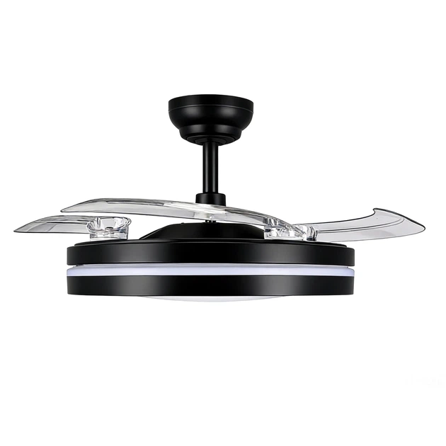 LED Светильник с вентилятором VIDEX CLF06 60W 3000K-4200K-6000K Black 29185 - изображение 2