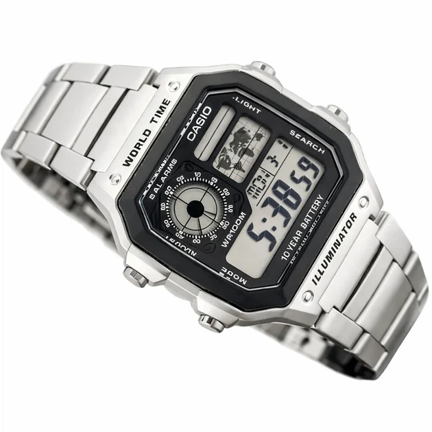 Наручний годинник Casio AE-1200WHD-1A - изображение 2