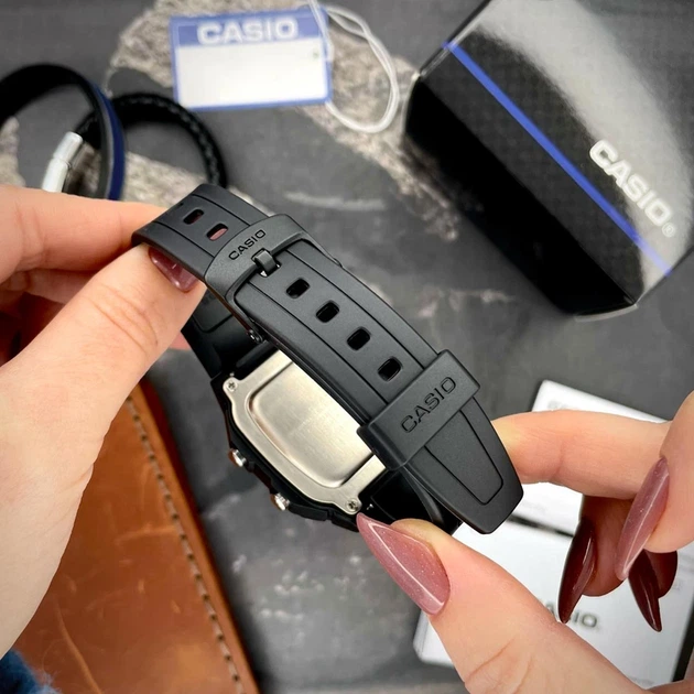 Наручний годинник Casio W-800H-1B - зображення 8