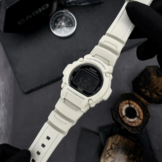 Наручний годинник Casio W-219HC-8B - изображение 2
