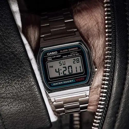 Наручний годинник Casio A158WA-1D - Фото 2 Наручний годинник Casio A158WA-1D - изображение 2