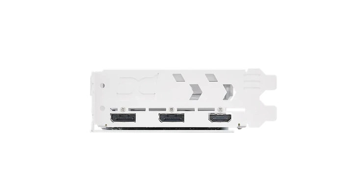 Видеокарта AMD Radeon RX 9060 XT 16GB GDDR6 Hellhound Spectral White PowerColor (RX9060XT 16G-L/OC/WHITE) - изображение 6