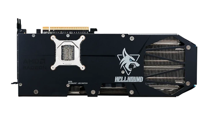 Видеокарта AMD Radeon RX 9070 16GB GDDR6 Hellhound PowerColor (RX9070 16G-L/OC) - изображение 6