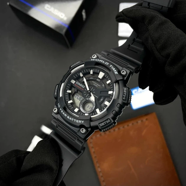 Наручний годинник Casio AEQ-110W-1A - Фото 2 Наручний годинник Casio AEQ-110W-1A - изображение 2