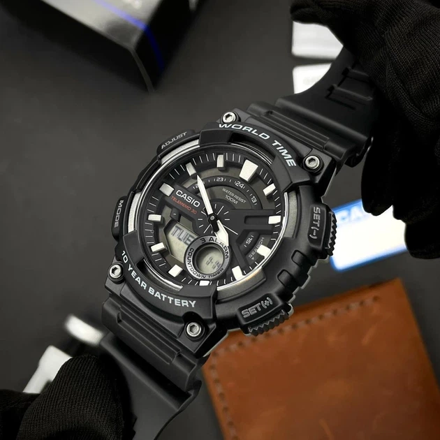 Наручний годинник Casio AEQ-110W-1A - Фото 3 Наручний годинник Casio AEQ-110W-1A - изображение 3