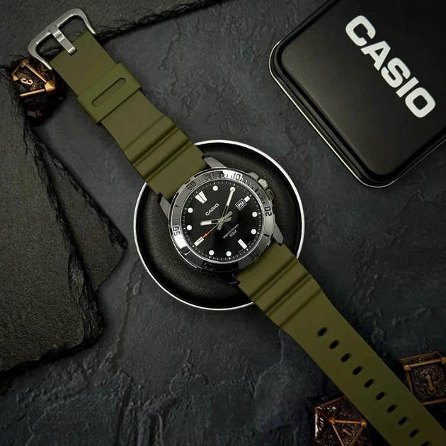 Наручний годинник Casio MTP-VD01-3E - Фото 3 Наручний годинник Casio MTP-VD01-3E - изображение 3