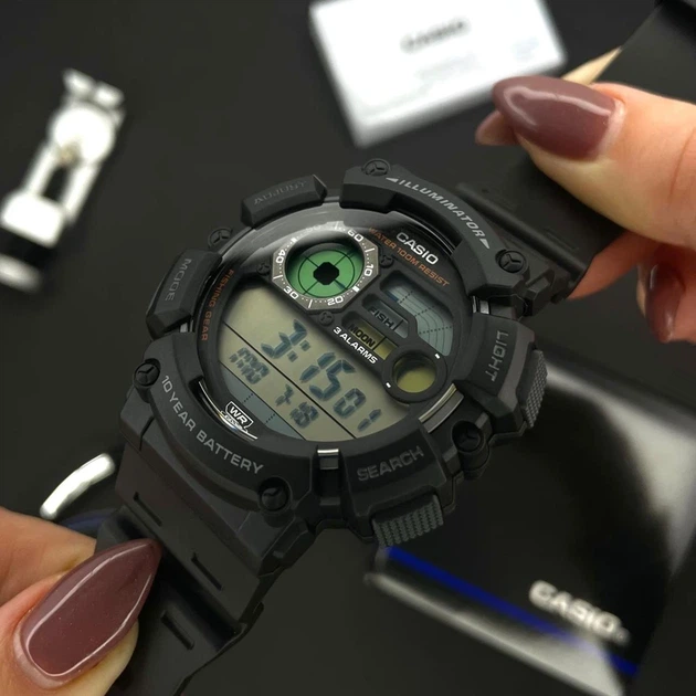 Наручний годинник Casio WS-1500H-1A - Фото 2 Наручний годинник Casio WS-1500H-1A - изображение 2