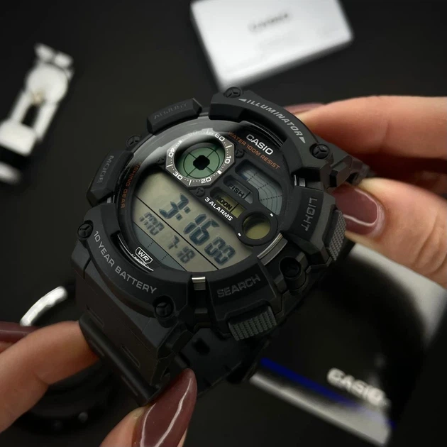 Наручний годинник Casio WS-1500H-1A - Фото 5 Наручний годинник Casio WS-1500H-1A - изображение 5