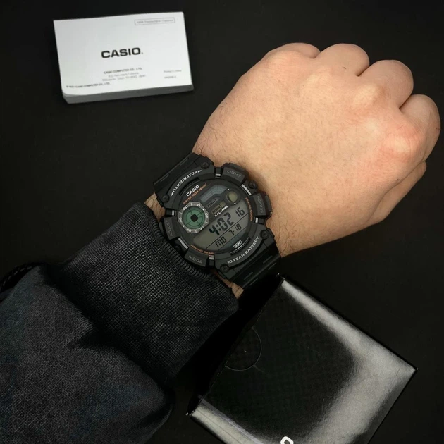 Наручний годинник Casio WS-1500H-1A - Фото 6 Наручний годинник Casio WS-1500H-1A - изображение 6