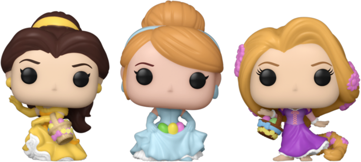 Набір фігурок Funko Pocket Pop! Disney Princess Easter 3 шт 86144 (889698861441) - зображення 2