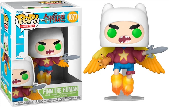 Фігурка Funko Pop! Adventure Time 1077 Фінн Людина 57787 (889698577878) - зображення 3