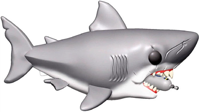 Figurka Funko Pop! Jaws 759 Great White Shark with Diving Tank 38567 (889698385671) - obraz 2