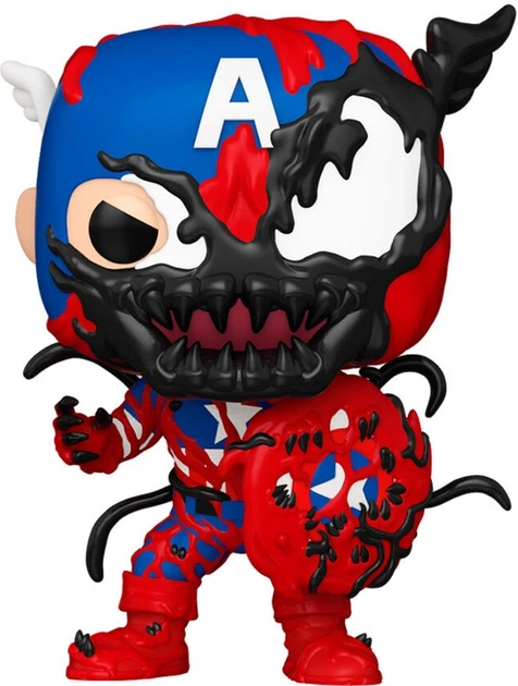 Figurka Funko Pop! Marvel 1436 Carnage Capitan America 82644 (889698826440) - Zdjęcie 2 Figurka Funko Pop! Marvel 1436 Carnage Capitan America 82644 (889698826440) - obraz 2