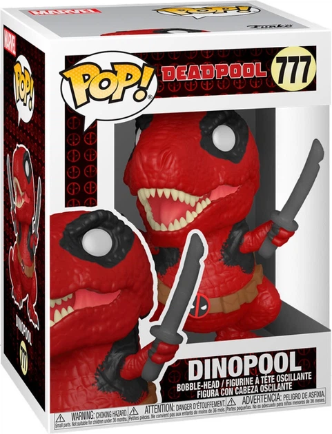 Figurka Funko Pop! Marvel Deadpool 777 Dinopool Bobble-Head 54655 (889698546553) - Zdjęcie 1 Figurka Funko Pop! Marvel Deadpool 777 Dinopool Bobble-Head 54655 (889698546553) - obraz 1