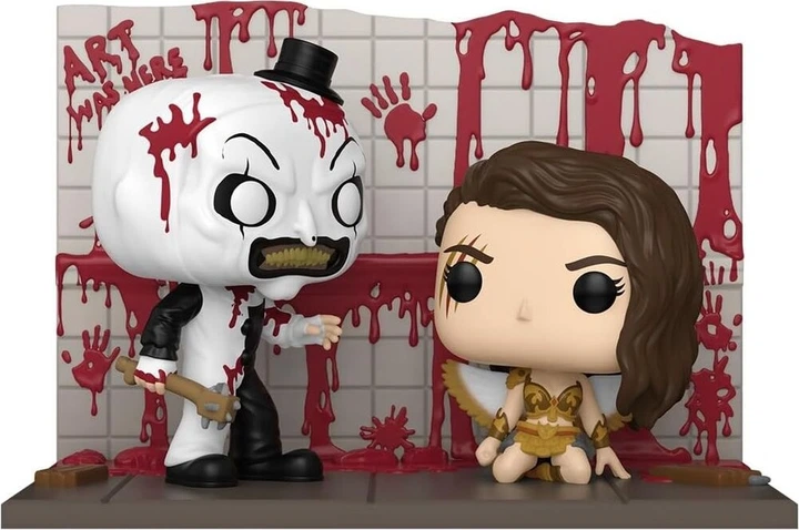 Figurka Funko Pop! Moment Terrifier 1793 Art vs Sienna Exclusive 87203 (889698872034) - Zdjęcie 2 Figurka Funko Pop! Moment Terrifier 1793 Art vs Sienna Exclusive 87203 (889698872034) - obraz 2