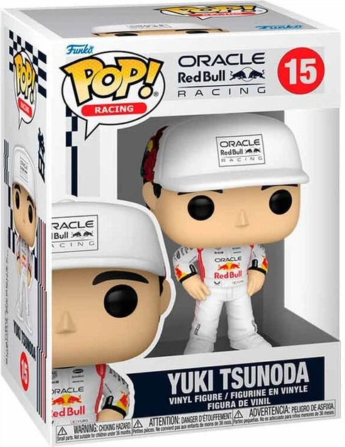 Figurka Funko Pop! Racing Oracle Red Bull 15 Yuki Tsunoda 88549 (889698885492) - Zdjęcie 1 Figurka Funko Pop! Racing Oracle Red Bull 15 Yuki Tsunoda 88549 (889698885492) - obraz 1