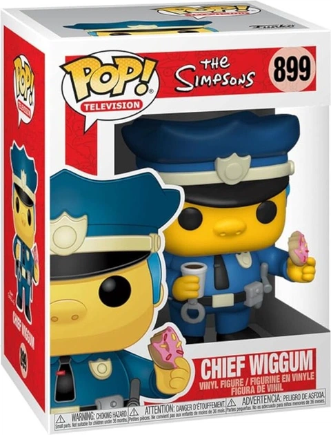 Figurka Funko Pop! The Simpsons 899 Chief Wiggum 52946 (889698529464) - Zdjęcie 1 Figurka Funko Pop! The Simpsons 899 Chief Wiggum 52946 (889698529464) - obraz 1